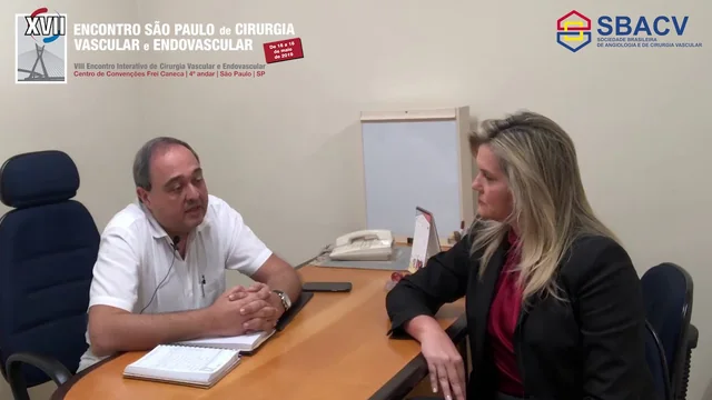 Capa do vídeo da conversa com o Dr. Marcelo Calil no Encontro São Paulo de Cirurgia Vascular e Endovascular